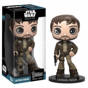 Funko POP! Wacky Wobblers Star Wars Rogue One - Captain Cassian Andor Bobble Head